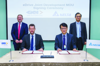 GKN and Delta Electronics eDrive partnership