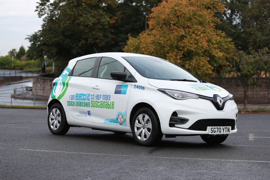 South Lanarkshire Council buys 141 Renault Zoe EVs