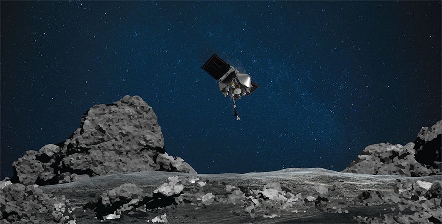 NASA's OSIRIS-REx spaceship ‘touches’ asteroid