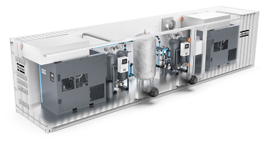 Atlas Copco introduces AIRCUBE containerised compressor rooms 