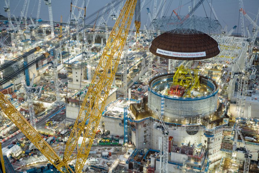Big Carl’s spectacular dome lift caps the year at Hinkley Point C 