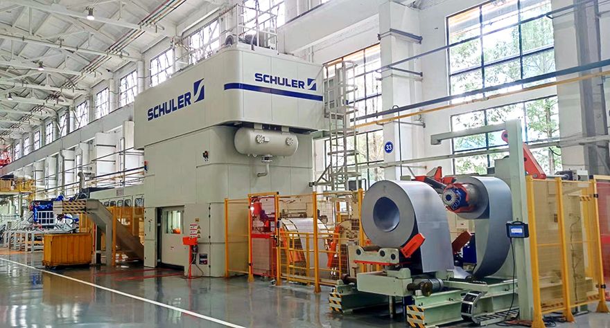 Another Schuler stamping line for Harbin Electric