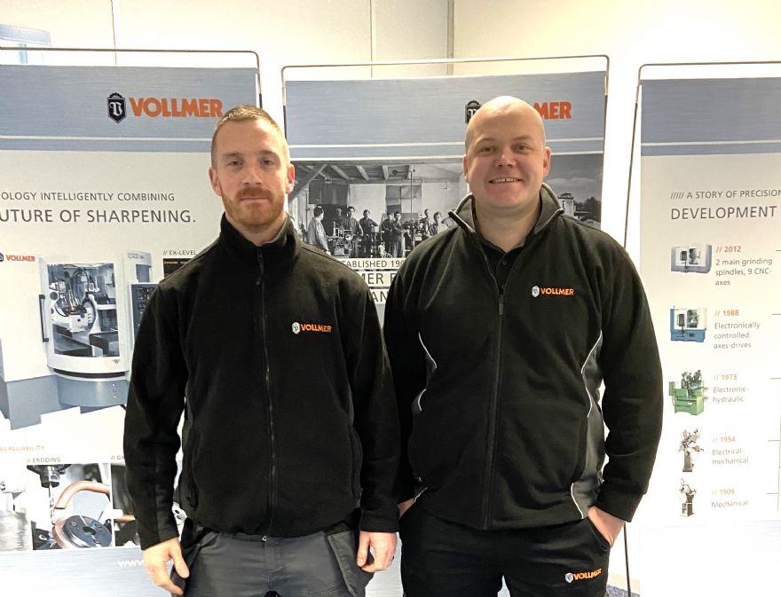 Vollmer (UK) enhances service team with new appointments