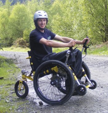 Wheelchair designer awarded Silver Medal