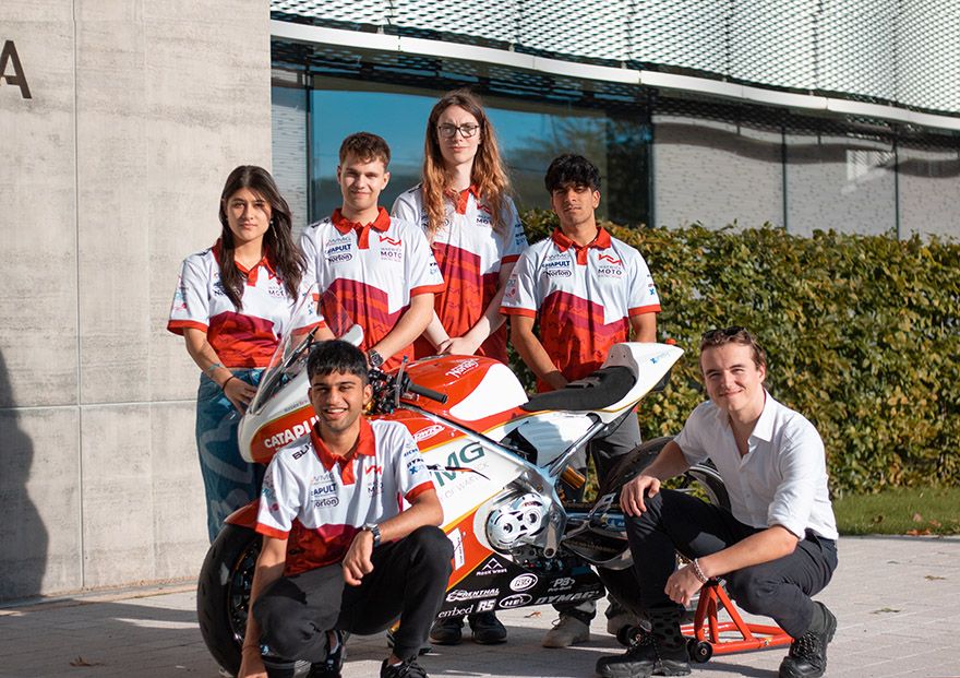 MSC supports student-led electric motorbike racing team