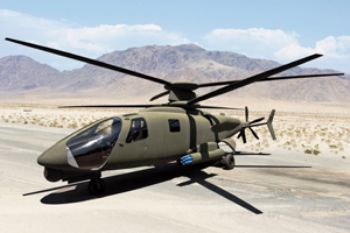 S-97 Raider helicopter in final assembly