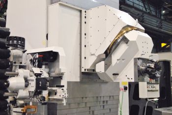 Continuous-swivel head offers 5-axis machining