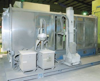 Complete powder coating system supplied