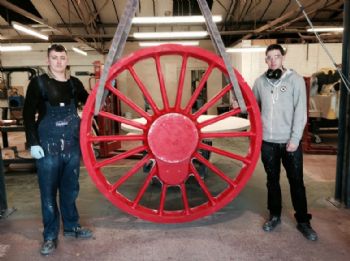 Wheel project handed to apprentices