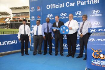Hyundai cars for Cricket World Cup