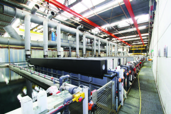 Large anodising plant for sale