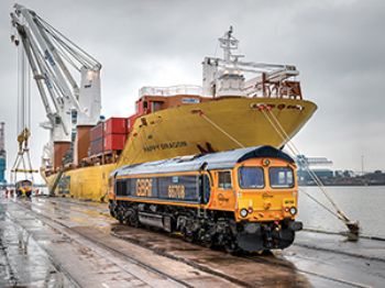 EMD Class 66 trains dock at Newport