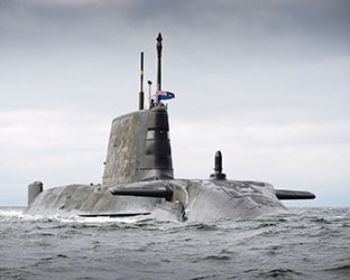 New submarine tests first torpedo