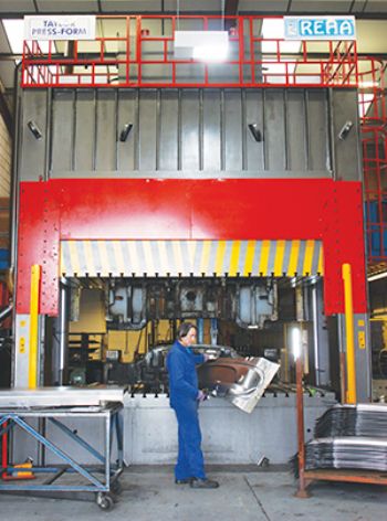 Taylor Pressform invests in 600-tonne press