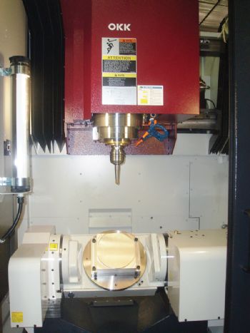 2D CNC introduces 5-axis OKK VMC