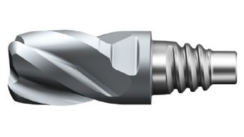 New exchangeable-head end mills