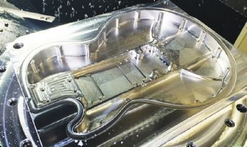5-axis capability minimises set-up times