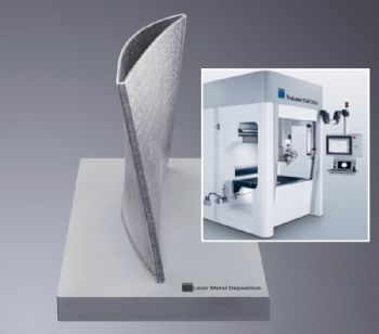 Laser metal deposition demonstrated