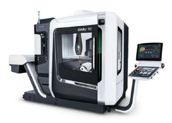 Five-axis machine offers 78% more capacity