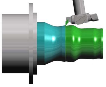 CAM software with B-axis turning cycles