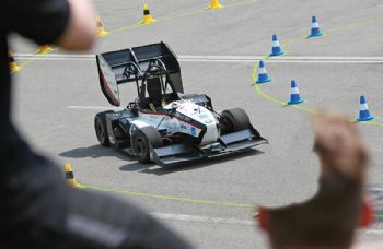 Driver-less cars at ZF Race Camp