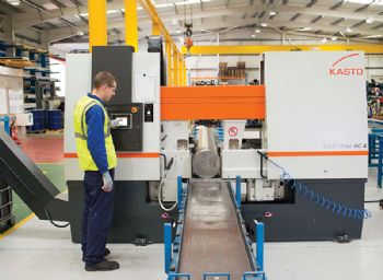Bandsawing bonanza at Langley Alloys