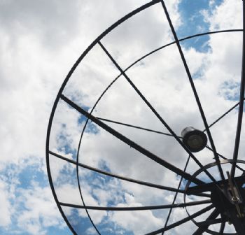 Satellite-tracking station in Glasgow