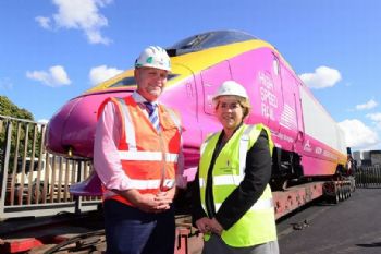 Former Eurostar completes final journey