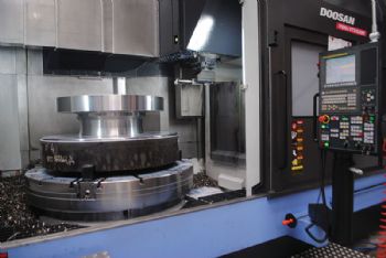 Large ram-type vertical turning lathe investment