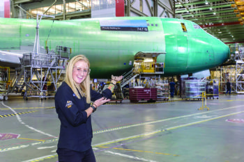 AMRC ‘Apprentice of the Year’ visits Boeing