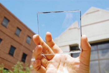 Transparent solar technology opportunity