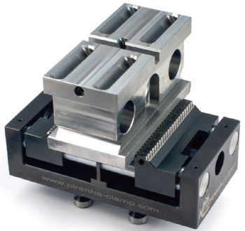 High-pressure clamping with a Piranha vice