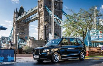 Hail the all-new electric London taxi