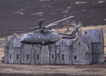 Agusta Westland helicopters star in Skyfall