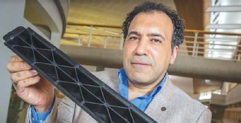 First prototype graphene composite part