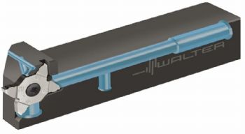 Grooving tool with four cutting edges