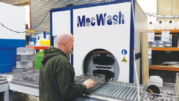Engineering firm invests in new cleaning system