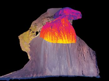 World’s first 3-D thermal image of a volcano