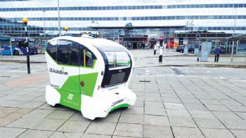 Aurrigo starts self-driving pod trials