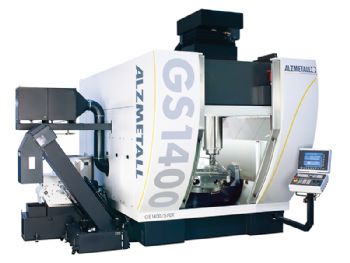 Five-axis machine range expanded