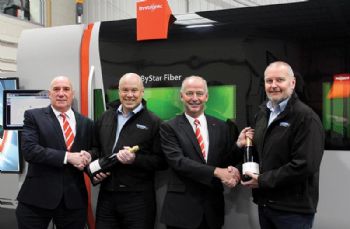 200th Bystronic fibre laser sold in the UK 