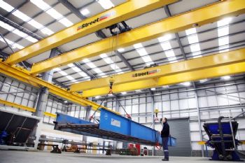 Street Crane installs overhead cranes in Barnsley