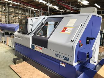 New sliding-head lathe at Pailton