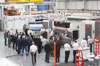 Record numbers of visitors attend Bystronic 