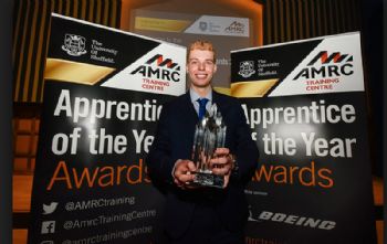 AMRC apprentice wins ‘Apprentice of the Year'