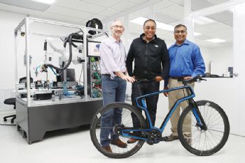 World’s first 3-D printed carbon bicycle