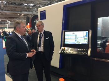 Industry 4.0 top of the agenda on Heller stand