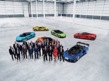 McLaren receives ‘key’ to new Composites Centre