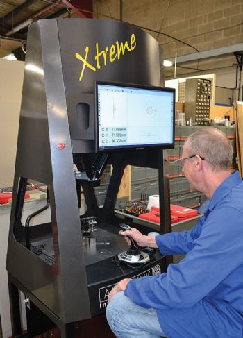 CMM measurements on the shopfloor