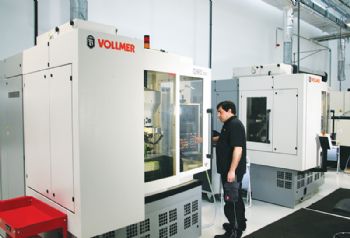 Vollmer machines central at Guhring facility